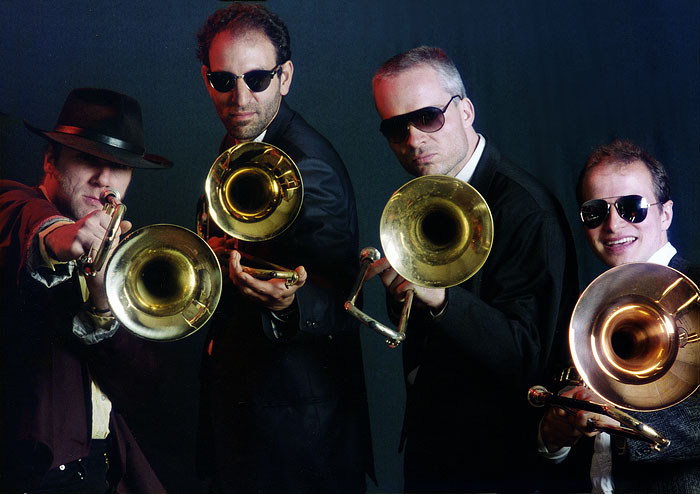 Berliner Band 'Funky Horns' mit Thomas Bergmann